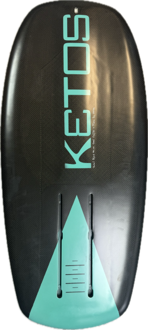 Board Pocket Hybrid KITE PUMP WAKE avec RAIL US Carbone